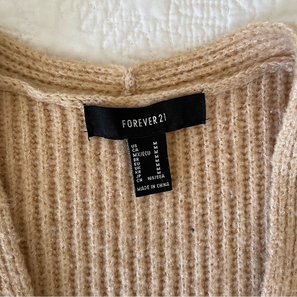 Forever 21 Cardigan - Salmon - Picture 2 of 5